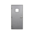 American style 60 90 120 180 mins interior exterior fire rating commercial hollow metal door with lite kit